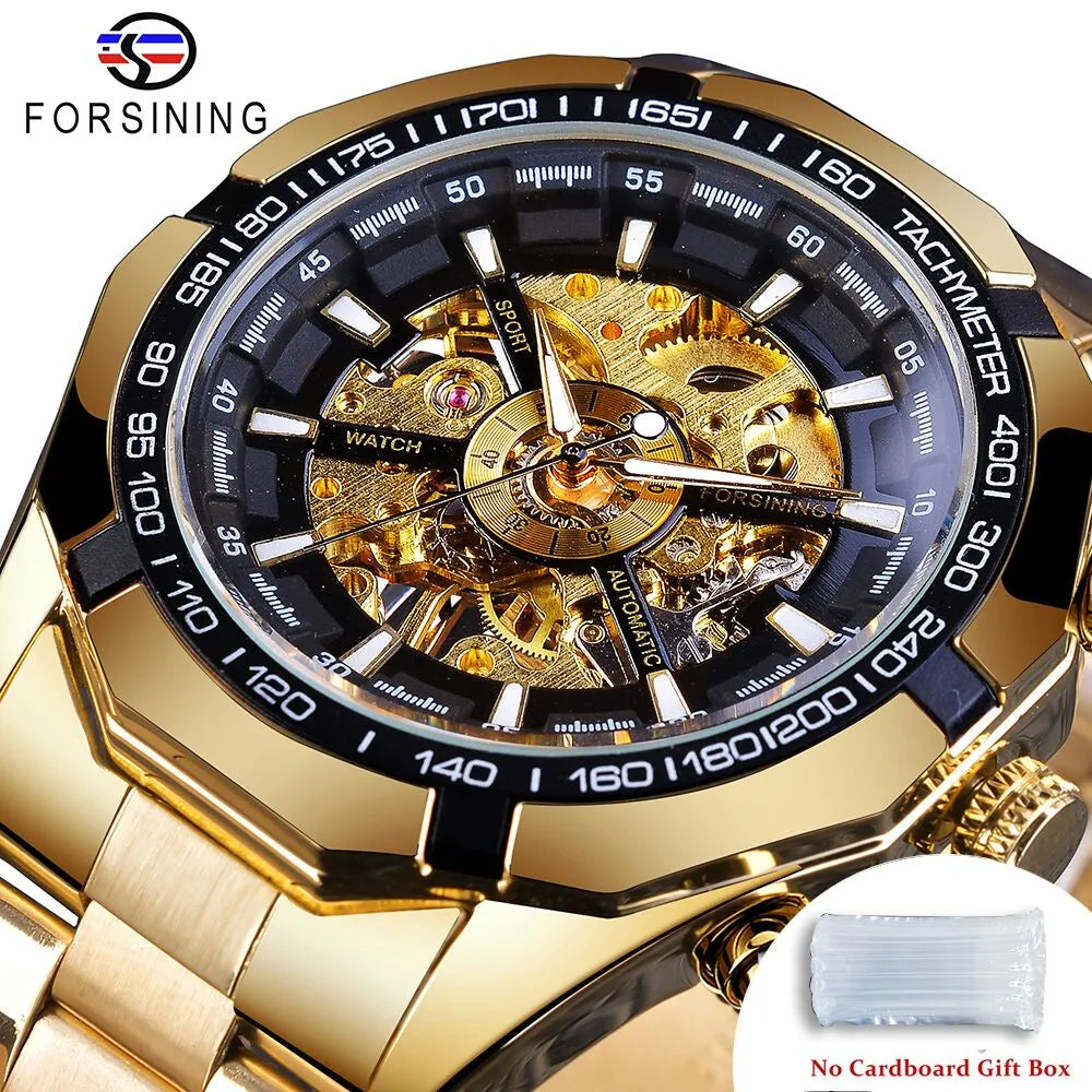 Skeleton Watches  Transparent Mechanical  Wrist Watches