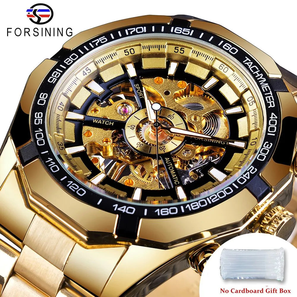 Skeleton Watches  Transparent Mechanical  Wrist Watches