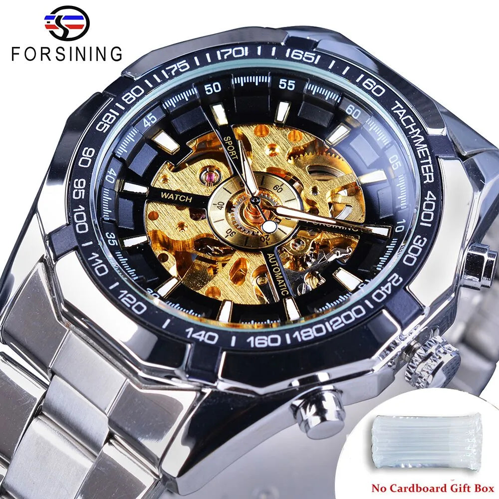 Skeleton Watches  Transparent Mechanical  Wrist Watches