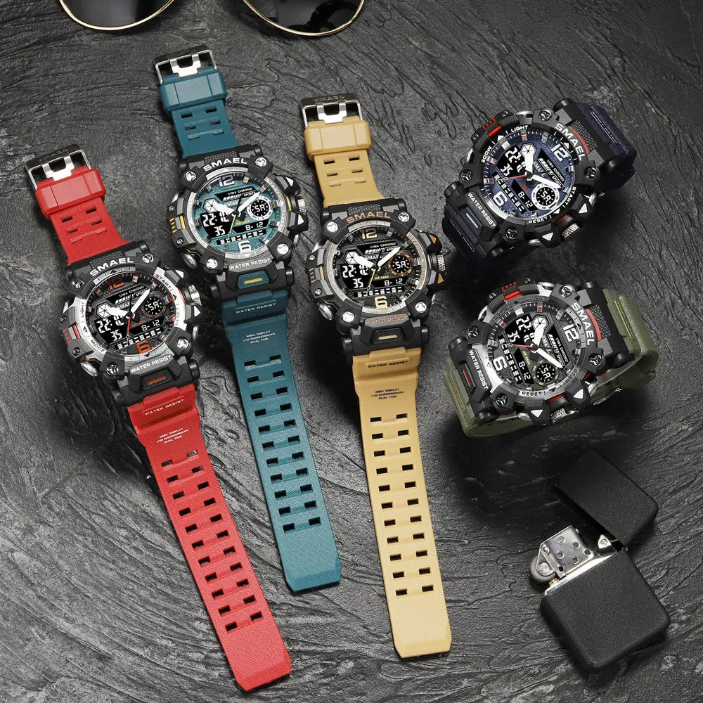 SMAEL Dual Display Men Watches