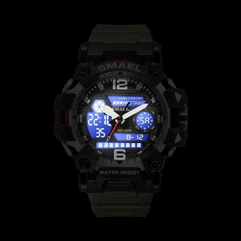 SMAEL Dual Display Men Watches