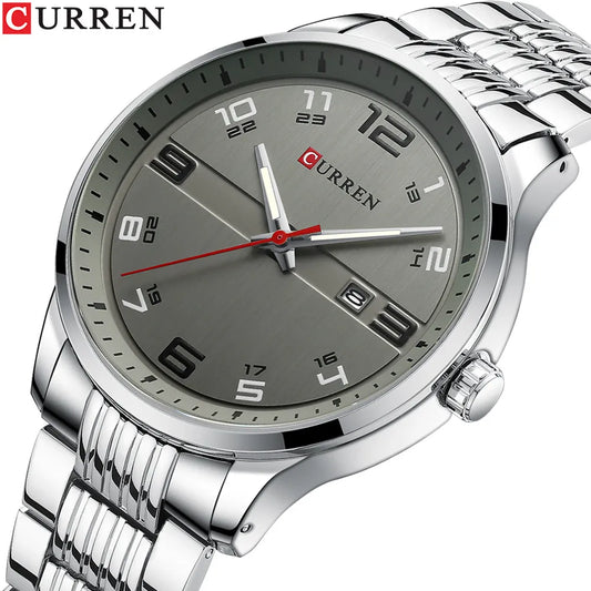 Men's Dress Watch with Date 8411