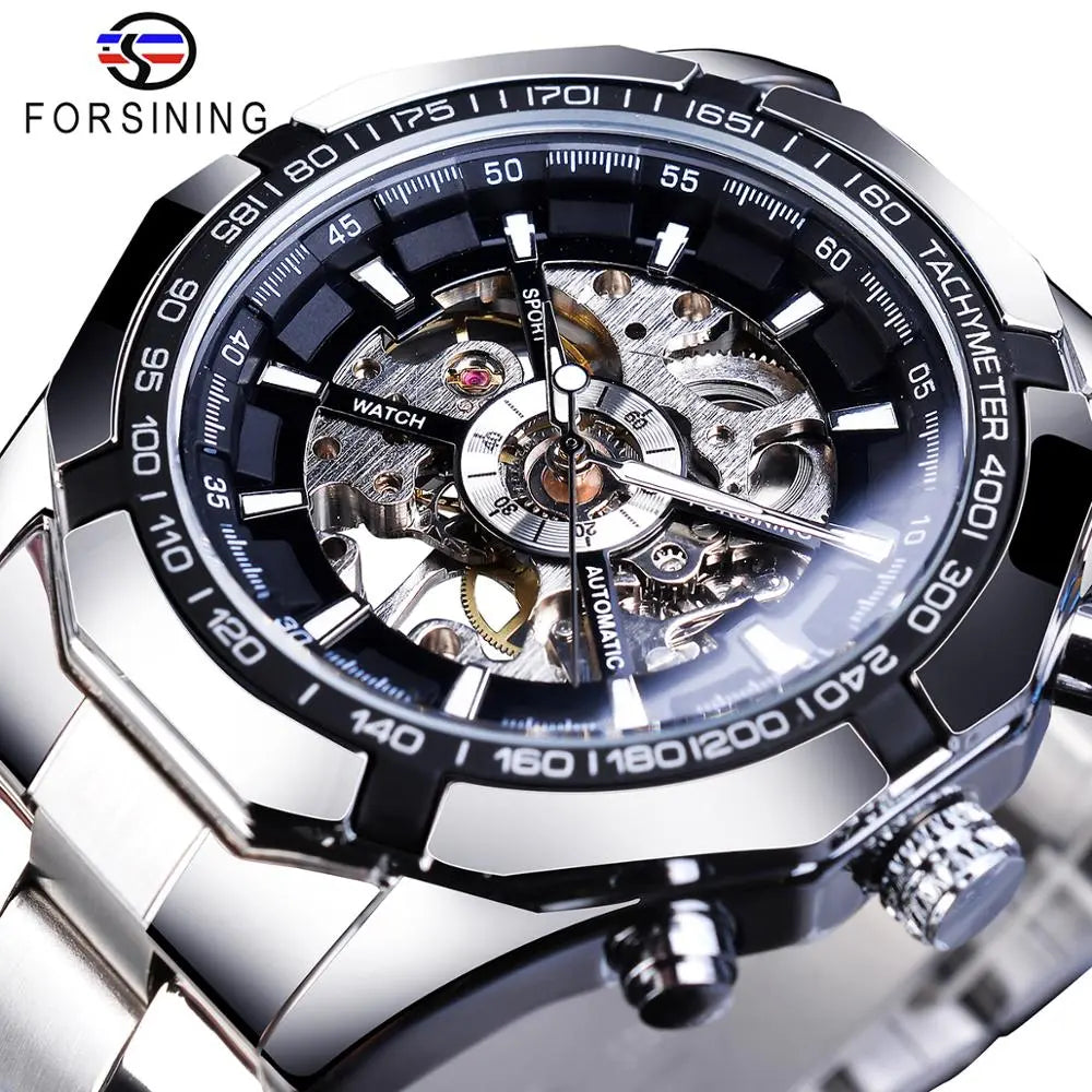 Skeleton Watches  Transparent Mechanical  Wrist Watches